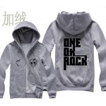 new 2017 free shipping fashion autumn winter Rock one ok rock Taka Deeper Nothing Helps man men male full zip cardigan