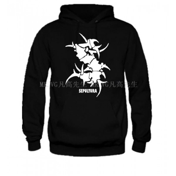 new 2017 free shipping hot selling autumn winter man men male rock band sepultura skateboard brand Pullover Hoodie sweatshirt