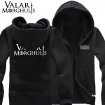 new 2017 free shipping trend Game of Thrones Valar Morghulis All Men Must Die man men male thickening sweatshirt Hoodie cardigan