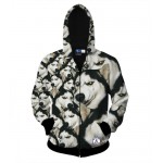 new style fashion 3D Hooded Zipper Hoodies Sweatshirts women men 3d Animal Panda printing Sweatshirts