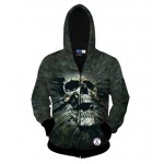 new style fashion women men 3d Animal wolf printing 3D Hooded Zipper Hoodies Sweatshirts