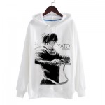 rxlzoon Japanese Anime Noragami aragoto Hoodie New Yato Yukine Cosplay Coat Fashion Men Women Hooded Sweatshirt