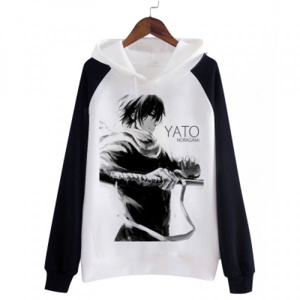 rxlzoon Japanese Anime Noragami aragoto Hoodie New Yato Yukine Cosplay Coat Fashion Men Women Hooded Sweatshirt