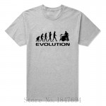 summer Mens T-shirt Bodybuilding Undershirt Fitness Men Drummer Evolution Funny Music humor Drums T Shirt Top Tees