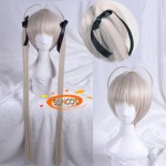 suncos In solitude, where we are least alone Haruka Kasugano sora  32" long streght hair cosplay wig Heat resistance fibre+Cap