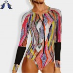 swimsuit women one piece swimsuit  long sleeve Plus Size swimwear women sexy Swimwear one piece bathing suits swimming suit