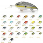 wLure Crankbait Hard Bait Deep Diver Jerkbait Slow Floating Wide Wobble 10cm 15g Fishing Lure C55