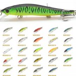 wLure Minnow Crankbait Hard Bait Tight Wobble Slow Sinking Jerkbait  High Quality ABS Model 110 14g 12cm Fishing Lure M262S