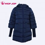 winter jacket women Cotton-padded outerwear hooded Rhinestone  long womens winter jackets and coats 2016