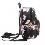 women casual shopping bags new fashion ladies travel Backpack Fashion Causal Floral Printing Leather Bag New Women's Backpacks