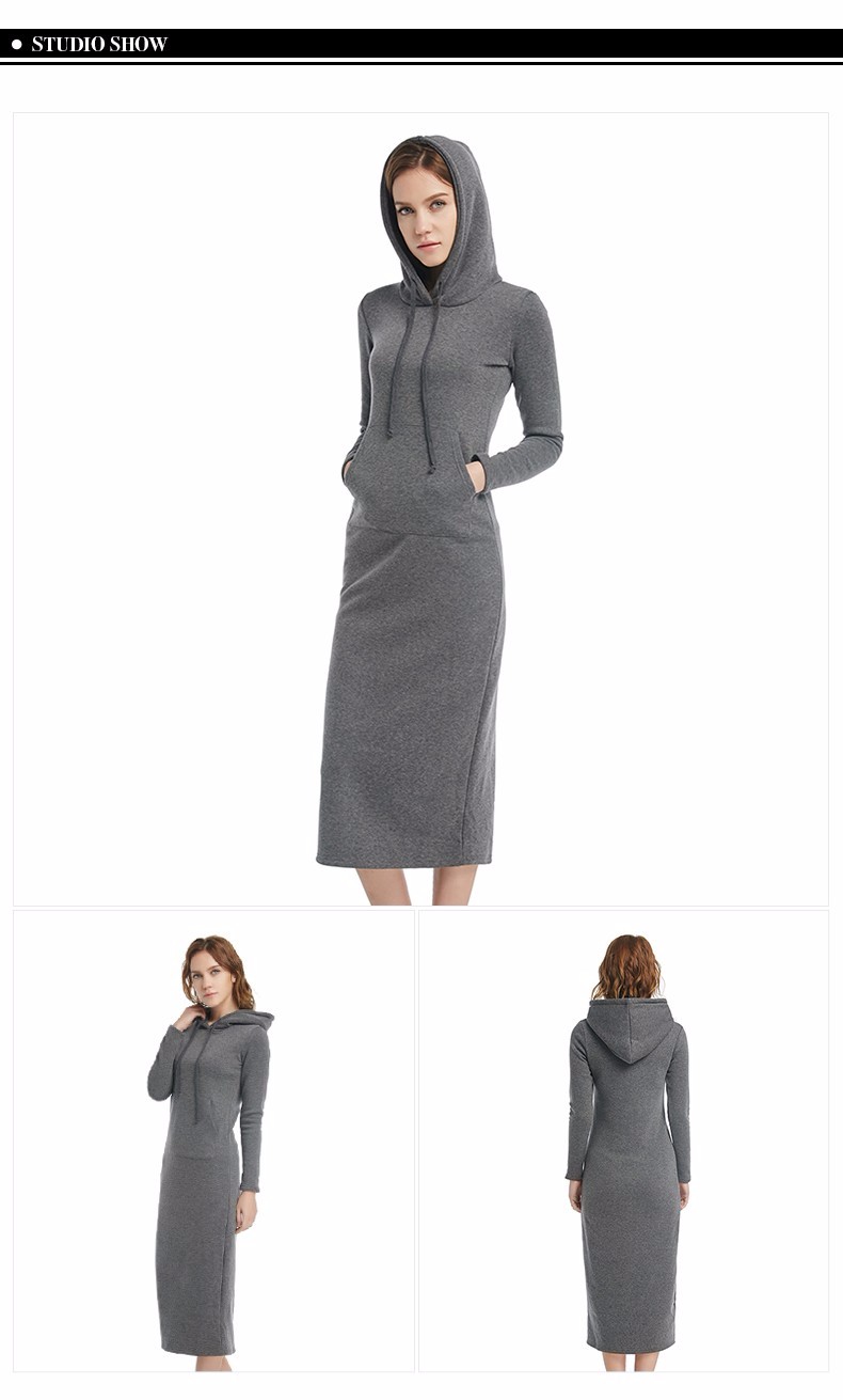 -Women-gray-Casual-Hooded-Dress-Long-Paragraph-Dress-Add-a-Velvet-High-Waisted-Long-Sleeved-2016-Aut-32678657836