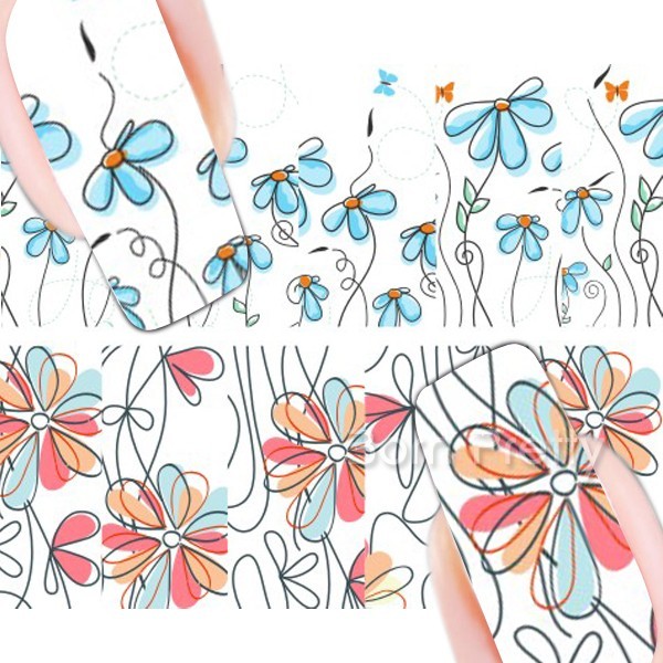 1-Sheet-BORN-PRETTY-Nail-Sticker-Cute-Flower-Pattern-Nail-Art-Water-Decals-Nail-Transfer-Stickers--B-32469463251