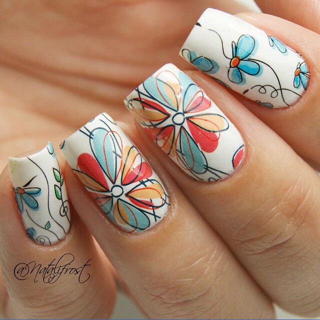 1-Sheet-BORN-PRETTY-Nail-Sticker-Cute-Flower-Pattern-Nail-Art-Water-Decals-Nail-Transfer-Stickers--B-32469463251