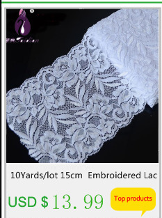 10yardslot-20mm-width-Embroidered-elastic-white-lace-trim-stretch-net-lace-ribbon-for-Baby--hair-acc-32576841970