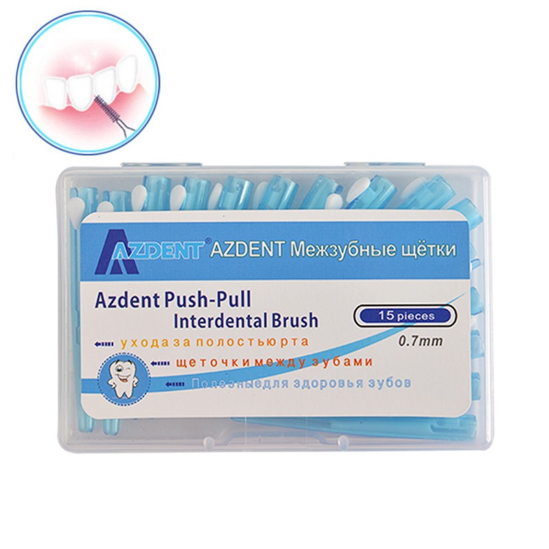 15-pcspack-Push-Pull-Interdental-Brush-07mm-Gum-Interdental-Brush-Orthodontic-Wire-Brush-Toothbrush--32648402742