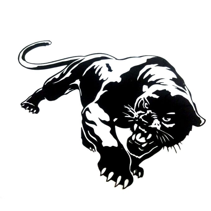 195136CM-Fiery-Wild-Panther-Hunting-Car-Body-Decal-Car-Stickers-Motorcycle-Decorations-BlackSilver-C-32714370394