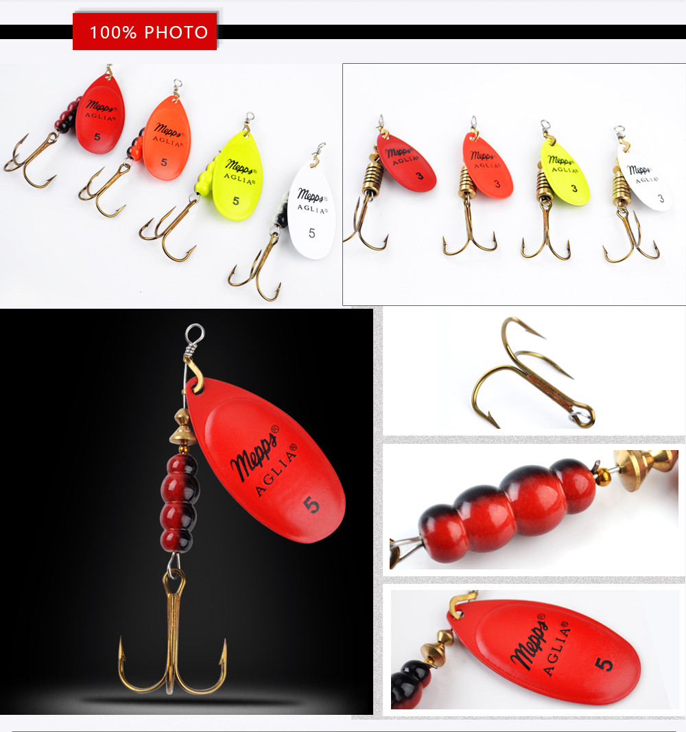 1PC-4-Color-Size0-Size5-Fishing-Hard-Lure-Bait-Leurre-Peche-Mepps-Spoon-Fishing-Tackle-Vissen-Pesca--32713284150