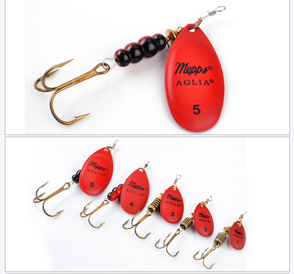 1PC-4-Color-Size0-Size5-Fishing-Hard-Lure-Bait-Leurre-Peche-Mepps-Spoon-Fishing-Tackle-Vissen-Pesca--32713284150