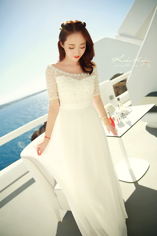 2015-Summer-New-Arrival-Ladies-dress-white-slit-neckline-beading-lace-chiffon-one-piece-dress-bohemi-32321749879