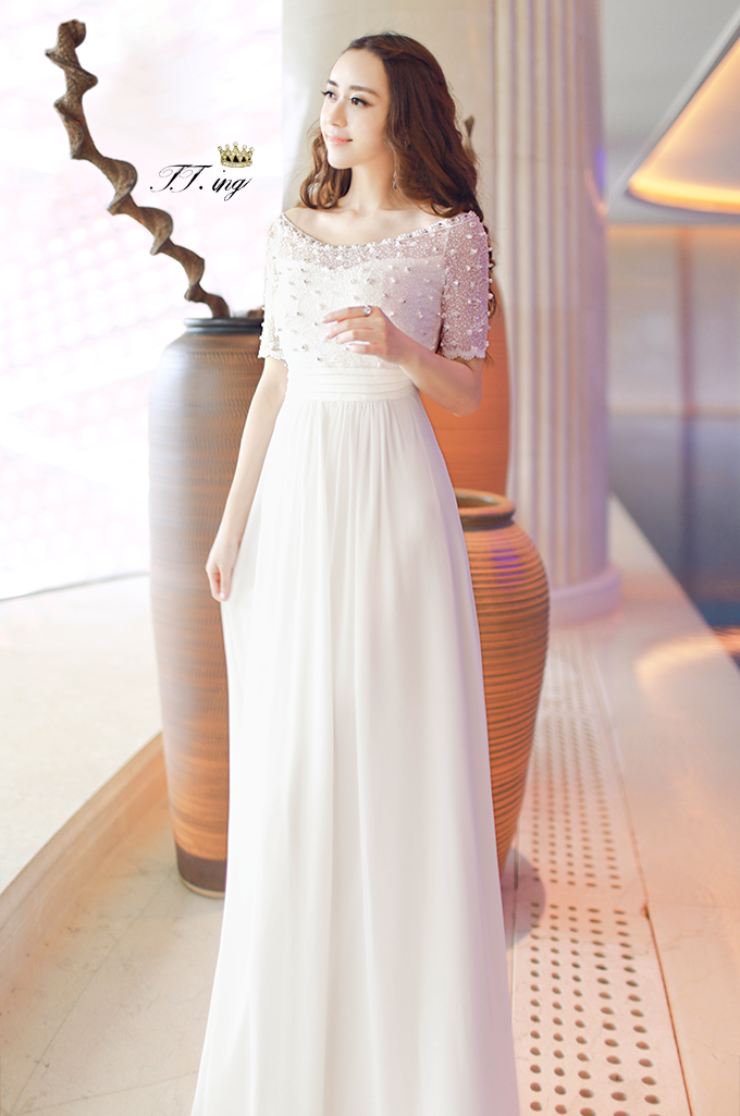 2015-Summer-New-Arrival-Ladies-dress-white-slit-neckline-beading-lace-chiffon-one-piece-dress-bohemi-32321749879