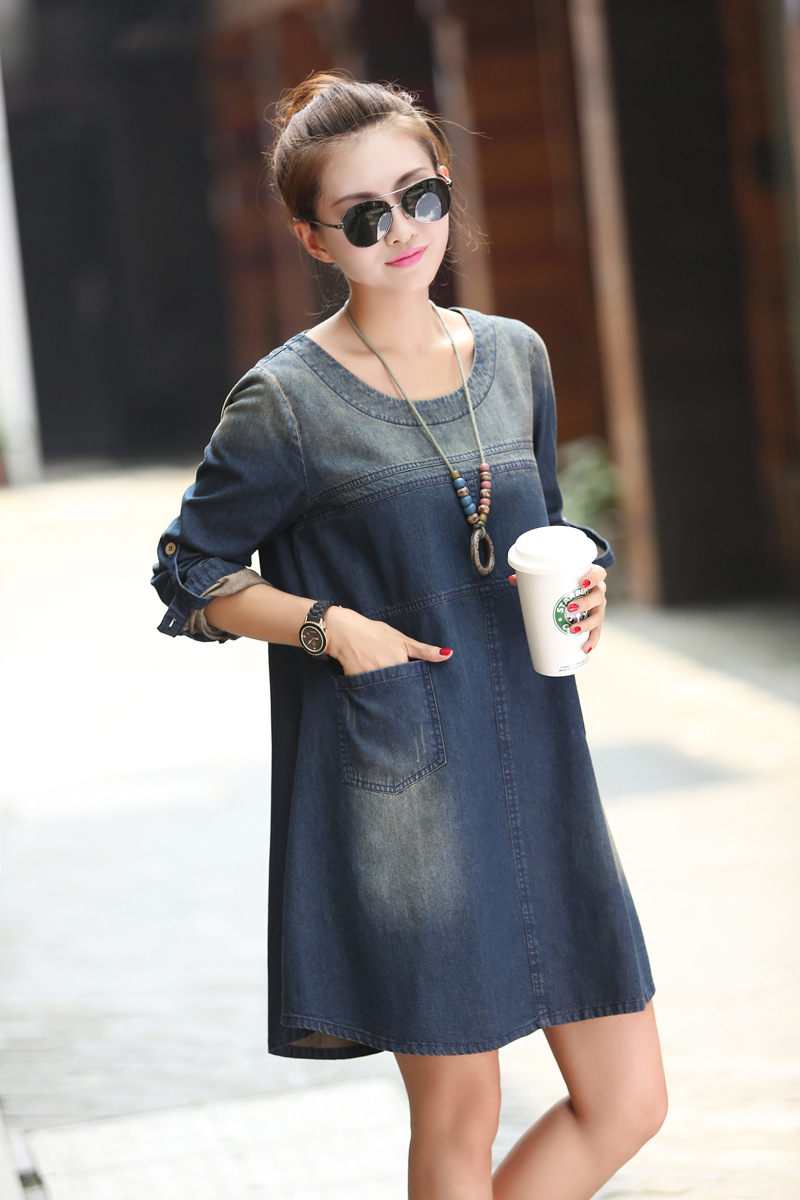 2015-new-autumn-denim-dress-female-large-size-long-sleeve-women-Jeans-dress-32432311275