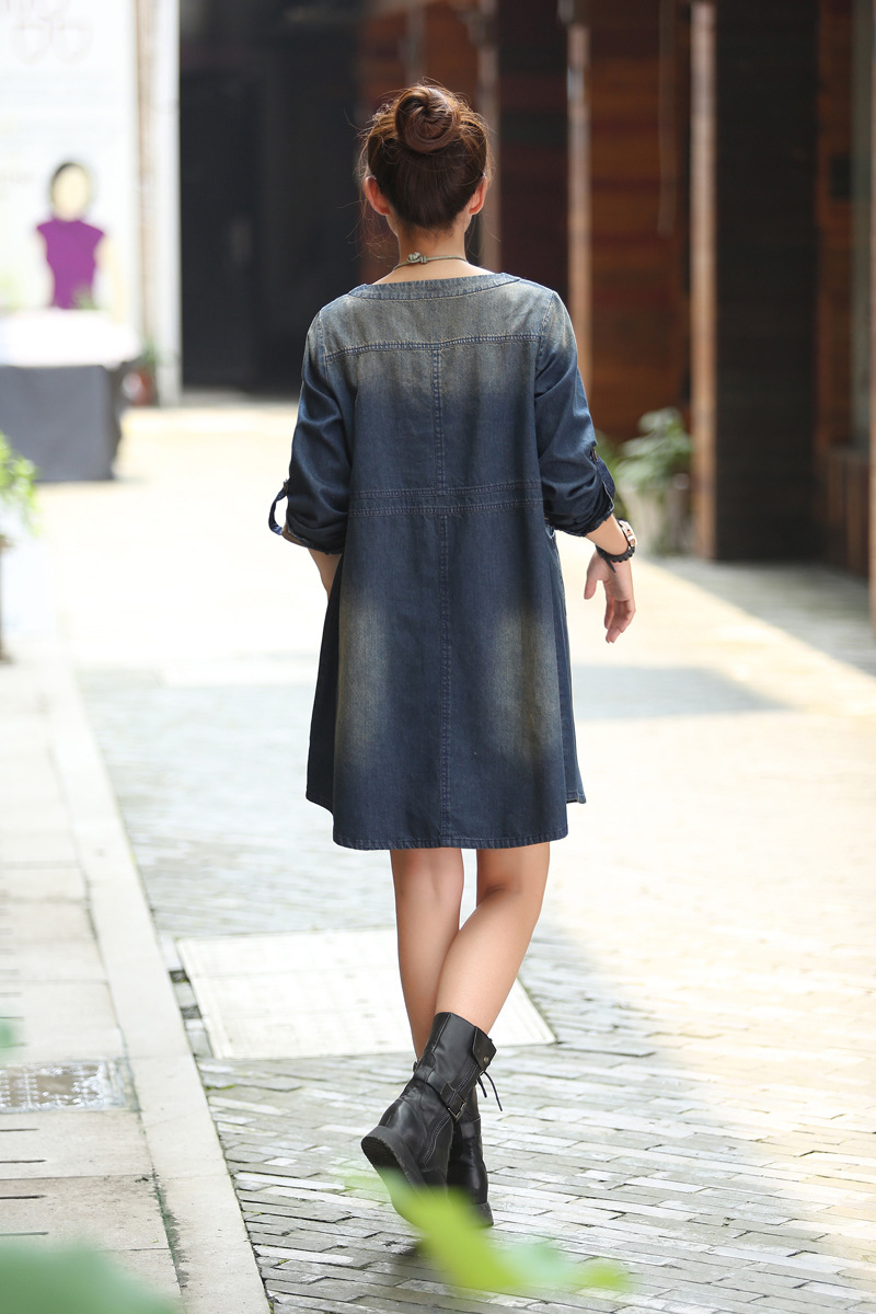 2015-new-autumn-denim-dress-female-large-size-long-sleeve-women-Jeans-dress-32432311275