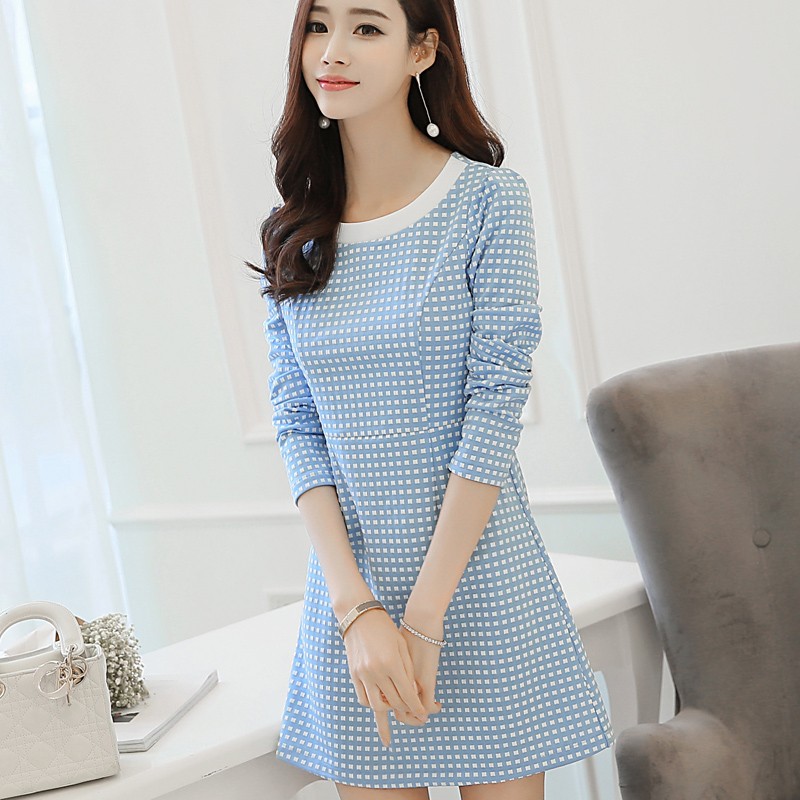 2015-o-neck-dresses-women39s-patchwork-one-piece-dress-fashion-solid-color-long-sleeve-basic-cloth-P-32589634474