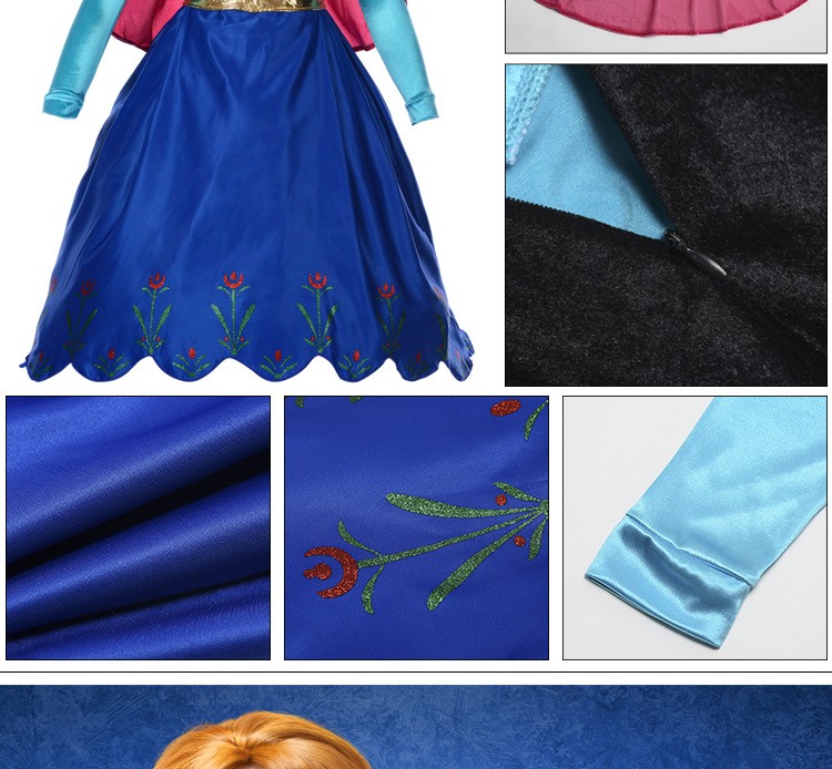 2016-Frozene-Anna-Princess-Dress-Christmas-Children-Clothing-Adult-Long-sleeve-Dresses-and-Red-Cloak-32672211822