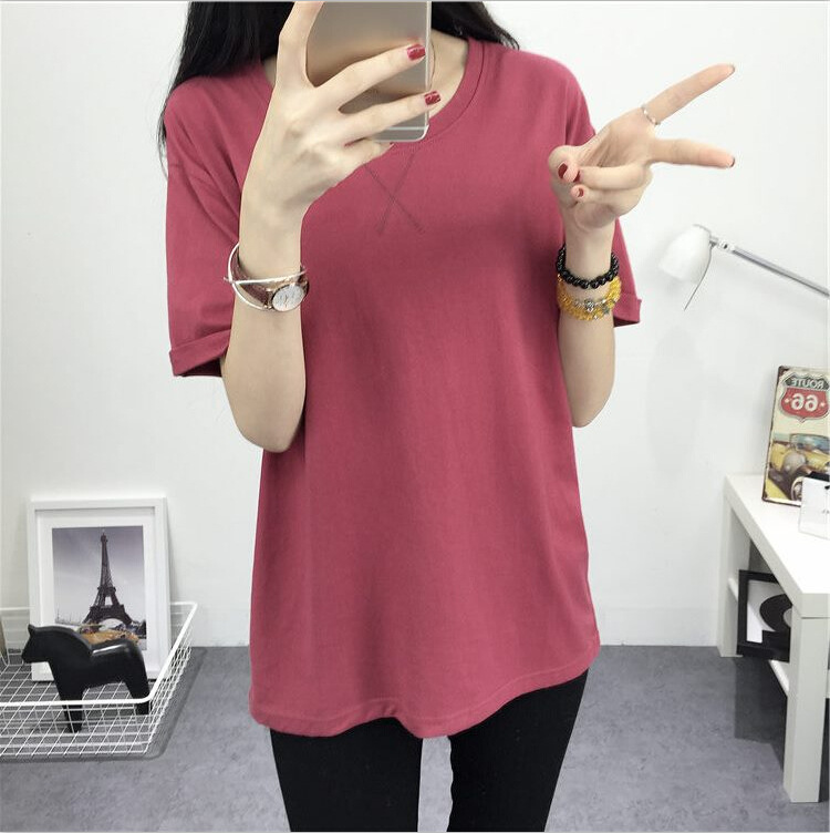 2016-Korea-style-of-the-new-female--shirt-summer-render-unlined-upper-garment-big-yards-of-pure-colo-32619142279