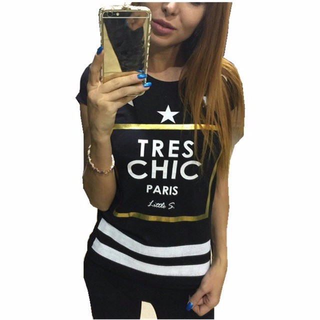 2016-New-Arrivals-T-Shirt-Women-TRES-CHIC-Printed-T-shirt-Women-Tops-Tee-Shirt-Femme-Fashion-Summer--32659275040