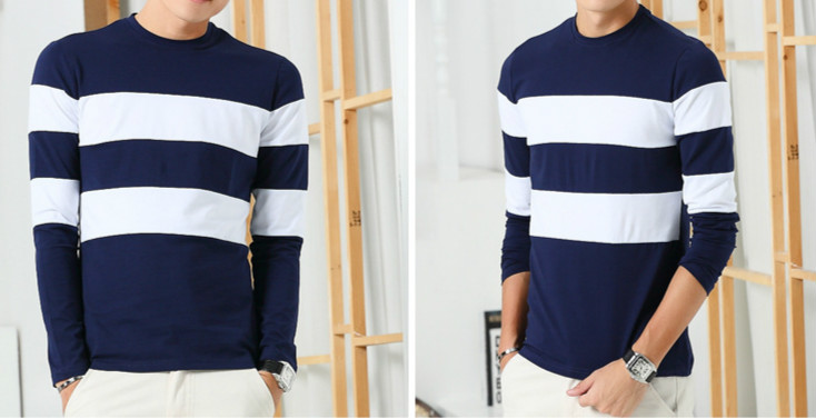 2016-New-Autumn-Winter-Mens-Long-Sleeve-T-Shirt-O-Neck-Striped-T-Shirt-for-Men-32720665188