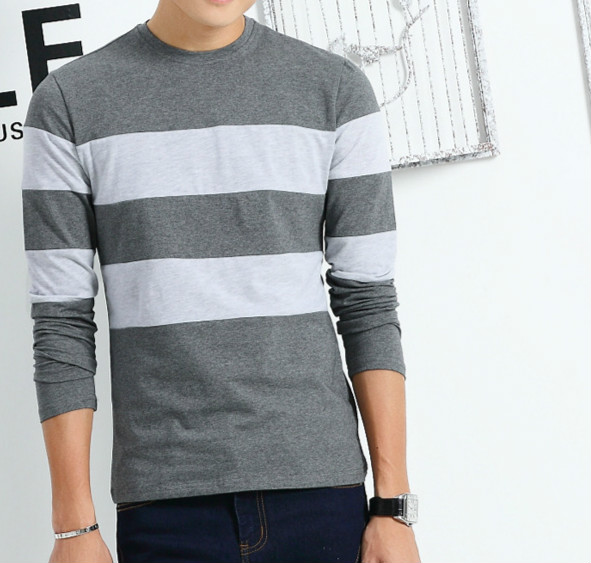 2016-New-Autumn-Winter-Mens-Long-Sleeve-T-Shirt-O-Neck-Striped-T-Shirt-for-Men-32720665188