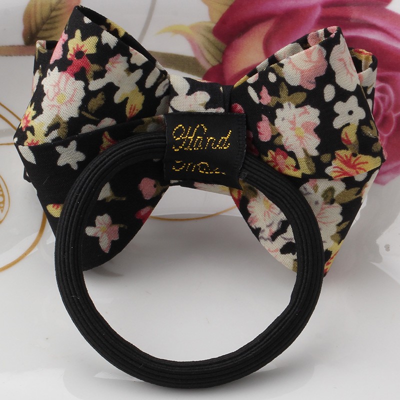 2016-New-Big-Bow-Dot-Flower-Scrunchy-Women-Girls-Hair-Accessories-Ponytail-Hair-Ornaments-Elastic-Ha-32664843204