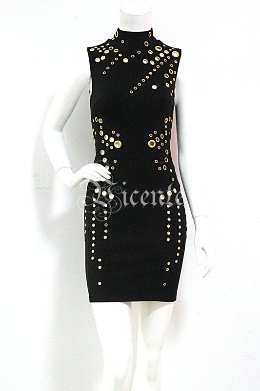 2016-New-Free-Shipping-Elegant-Mgler-Rivet-Embellished-Circle-Eyes-Sleeveless-Club-Celebrity-Party-M-32575763164