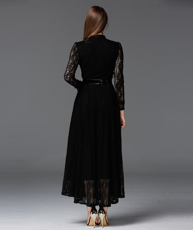 2016-Perspective-Big-Swing-Lace-Women-Dresses-European-Style-Slim-Long-Sleeve-Black-Maxi-Dress-High--32725868647