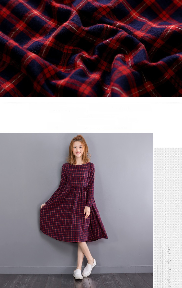 2016-Vintage-Spring-Autumn-Women-Midi-Dress-Fashion-O-Neck-Plaid-Female-Vestidos-Long-Sleeve-Retro-C-32744839551