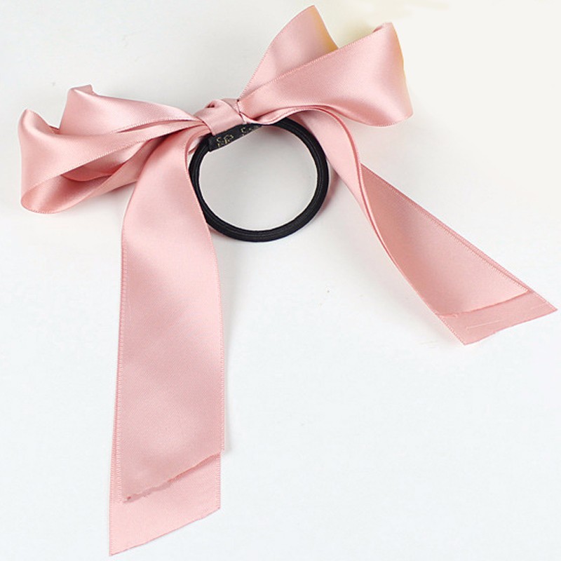 2016-Women-Tiara-Satin-Ribbon-Bow-Hair-Band-Rope-Scrunchie-Ponytail-Holder-Gum-For-Hair-Accessories--32712417791