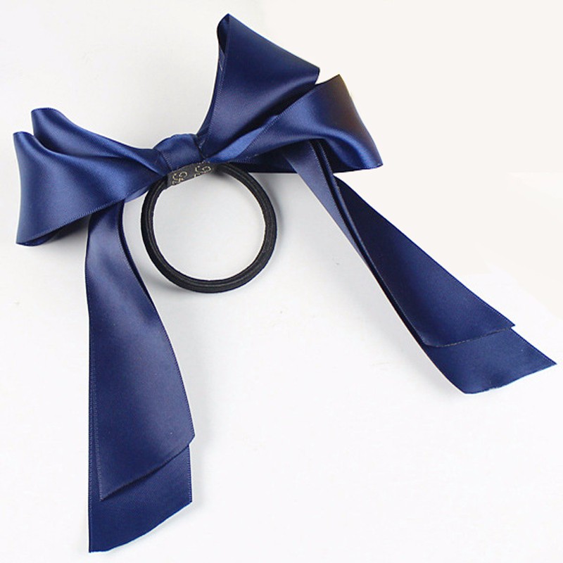 2016-Women-Tiara-Satin-Ribbon-Bow-Hair-Band-Rope-Scrunchie-Ponytail-Holder-Gum-For-Hair-Accessories--32712417791