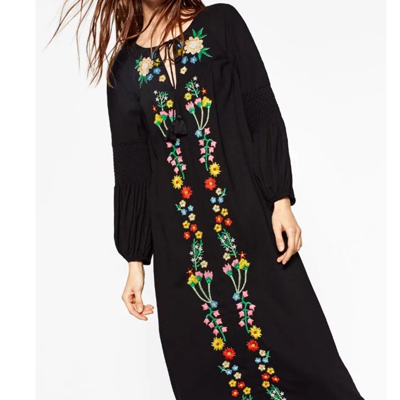 2017-Floral-Embroidery-Long-Maxi-Dress-Drawstring-O-Neck-Long-Sleeve-Casual-Party-Women-Dresses-Plus-32771585860