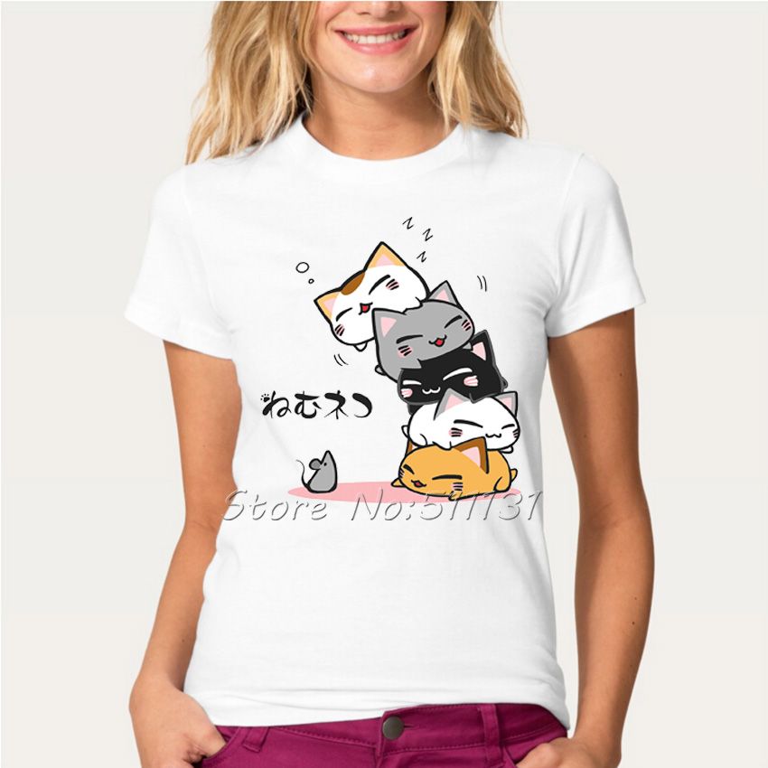 2017-Funny-Cute-Cat-Sleep-Design-T-Shirt-Fashion-Novelty-WomenGirl-Animal-T-Shirt-Summer-High-Qualit-32788770632