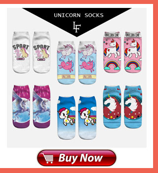 2017-Harajuku-3D-Print-Unicorn-Socks-Women-Kawaii-Ankle-Licorne-Chaussette-Femme-Calcetines-Mujer-Cu-32665243601