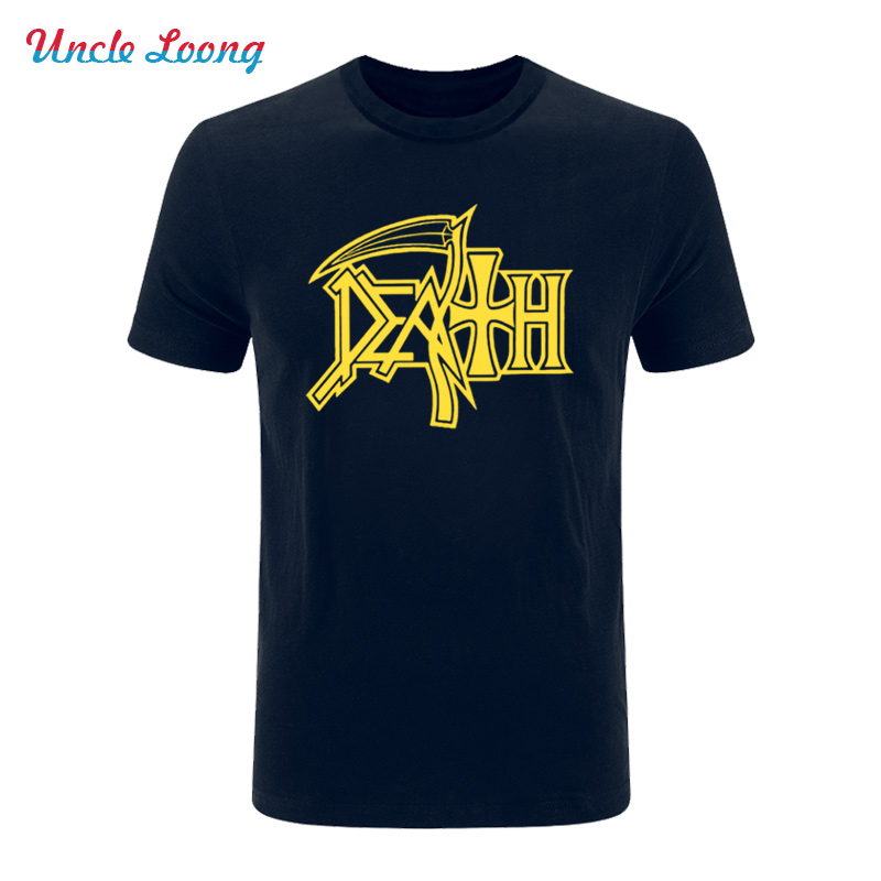 2017-NEW-DEATH-Logo-T-Shirts-ROCK-BAND-HEAVY-METAL-Casual-Round-Neck-Short-Sleeve-Novelty-Funny-T-sh-32782802558