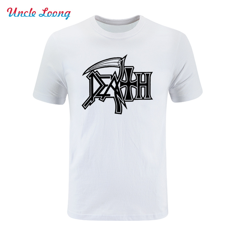 2017-NEW-DEATH-Logo-T-Shirts-ROCK-BAND-HEAVY-METAL-Casual-Round-Neck-Short-Sleeve-Novelty-Funny-T-sh-32782802558