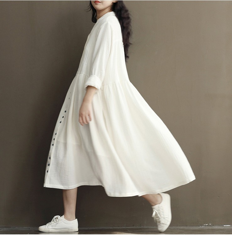 2017-New-Arrival-Loose-Long-Sleeve-Cotton-and-Linen-Dress-Pregnant-women-High-Quality-large-Size-Sol-32653477285