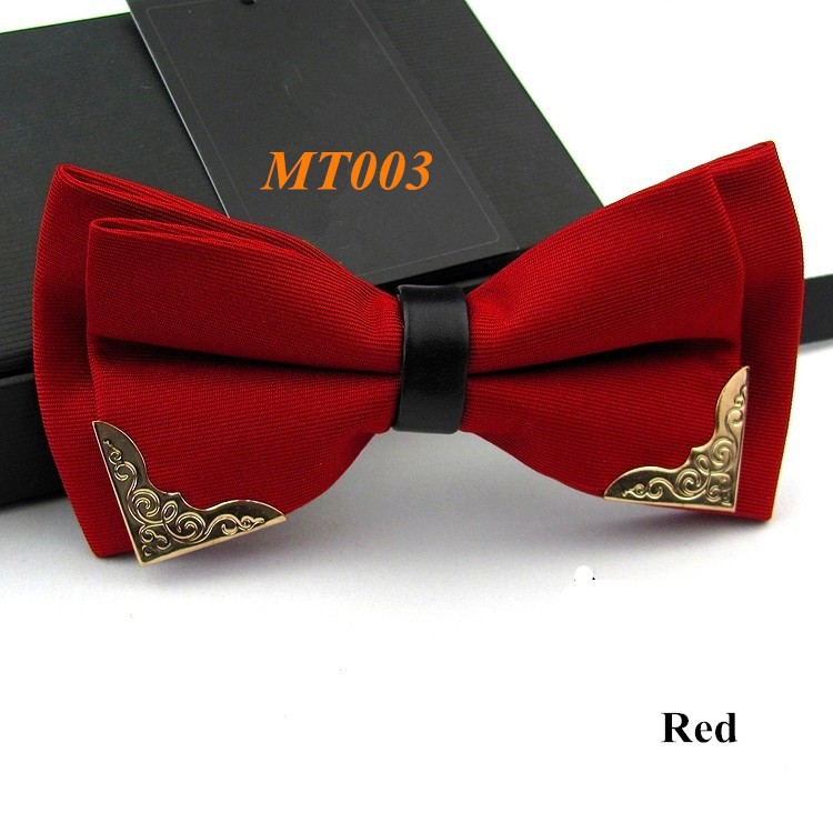 2017-New-Fashion-Boutique-Metal-Head-Bow-Ties-For-Groom-Men-Women-Butterfly-Solid-Bowtie-Classic-Gra-32309085220