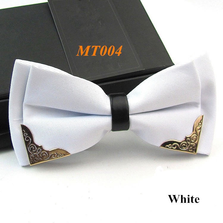 2017-New-Fashion-Boutique-Metal-Head-Bow-Ties-For-Groom-Men-Women-Butterfly-Solid-Bowtie-Classic-Gra-32309085220