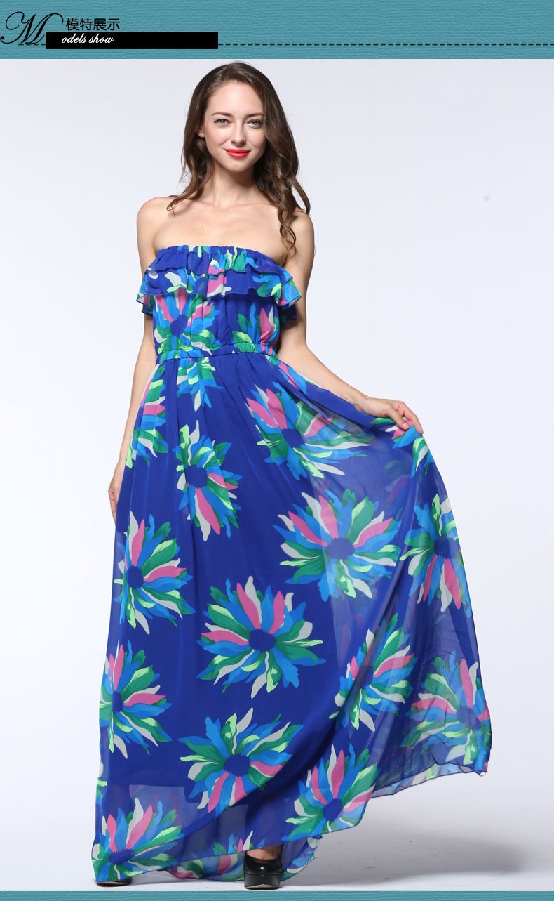 2017-New-Fashion-Women-Summer-Chiffon-Dress-Sexy-Sleeveless-Plus-Size-5XL-6XL-Blue-Floral-Beach-Casu-32773722911