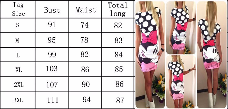 2017-New-Fashion-Women-Summer-Plus-Size-S-3XL-Short-Sleeve-Slim-Bodycon-Cartoon-Mouse-Print-Sexy-Min-32665911918