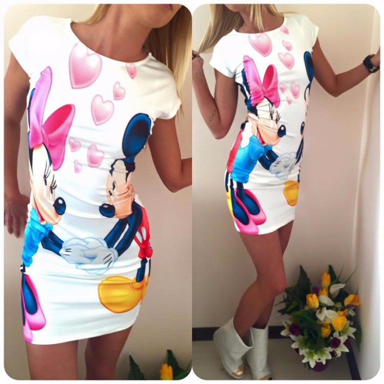 2017-New-Fashion-Women-Summer-Plus-Size-S-3XL-Short-Sleeve-Slim-Bodycon-Cartoon-Mouse-Print-Sexy-Min-32665911918