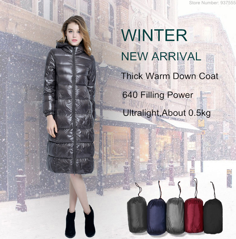 2017-New-High-End-Brand-Ladies-Winter-Warm-Coat-Women-Ultra-Light-640-Filling-Prower-Long-White-Duck-32731490992